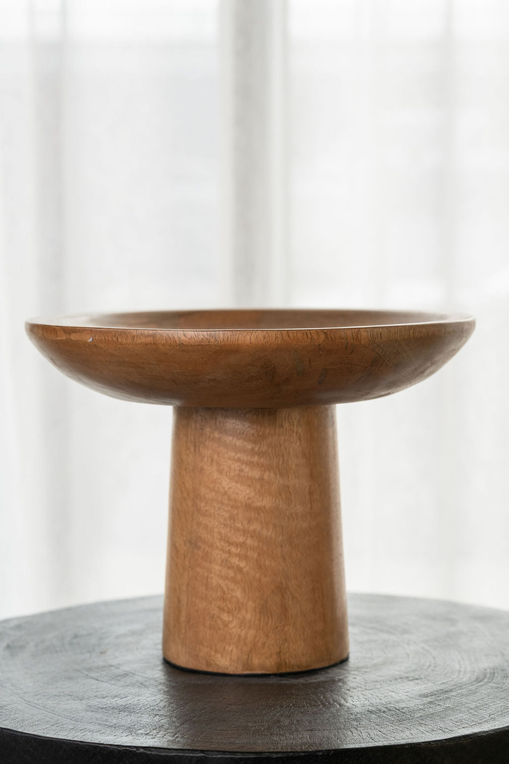 Dulang Pedestal Bowl Natural