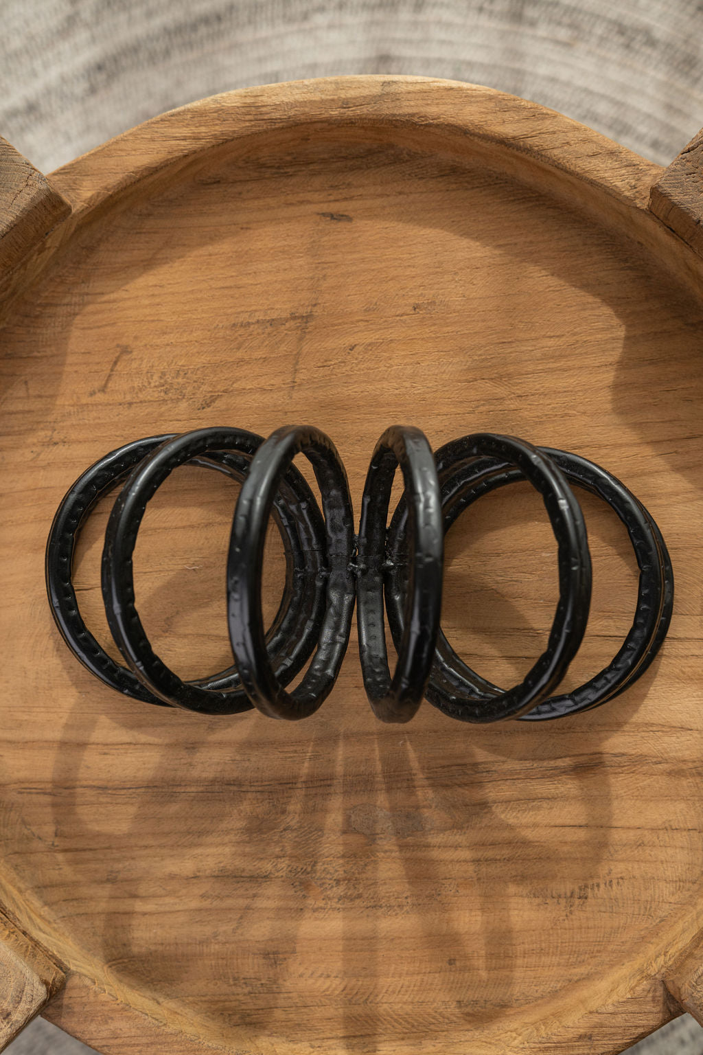 Slinky Sculpture - Black