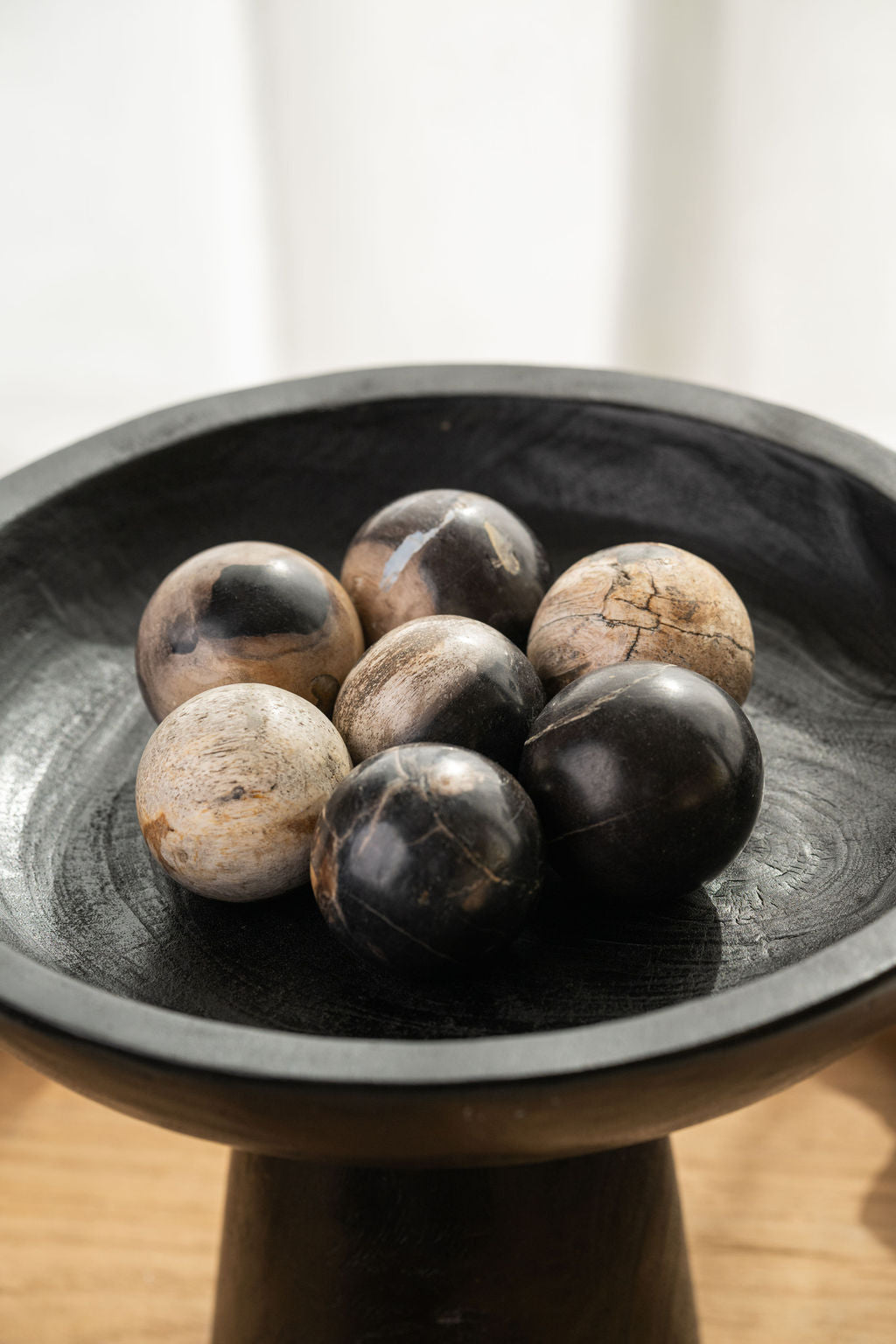 Petrified Wood Spheres