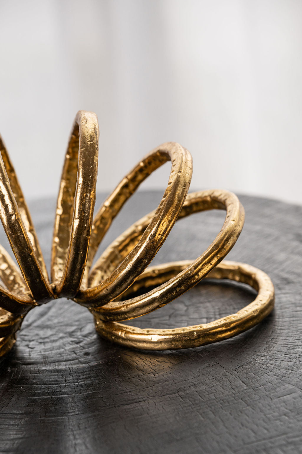 Slinky Sculpture - Gold