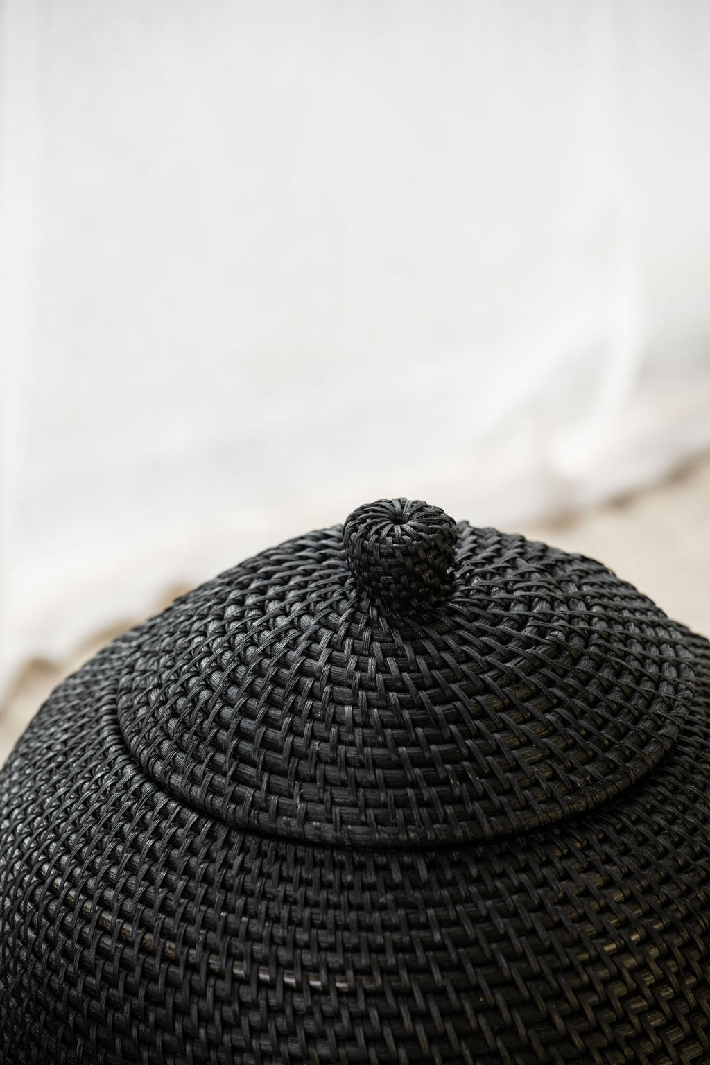 Gaia Basket — Set of 2 in Black