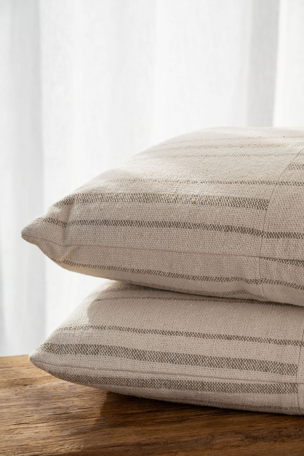 Duke Cushion in Ecru
