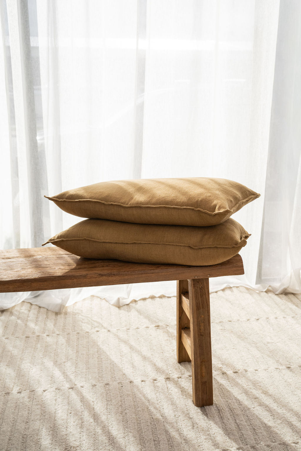 Arcadia Lumbar Cushion in Cumin
