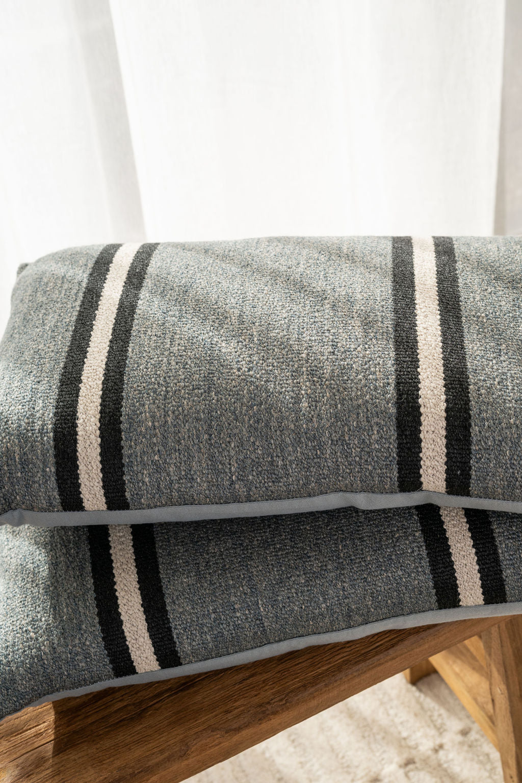 Mila Lumbar Cushion in Horizon