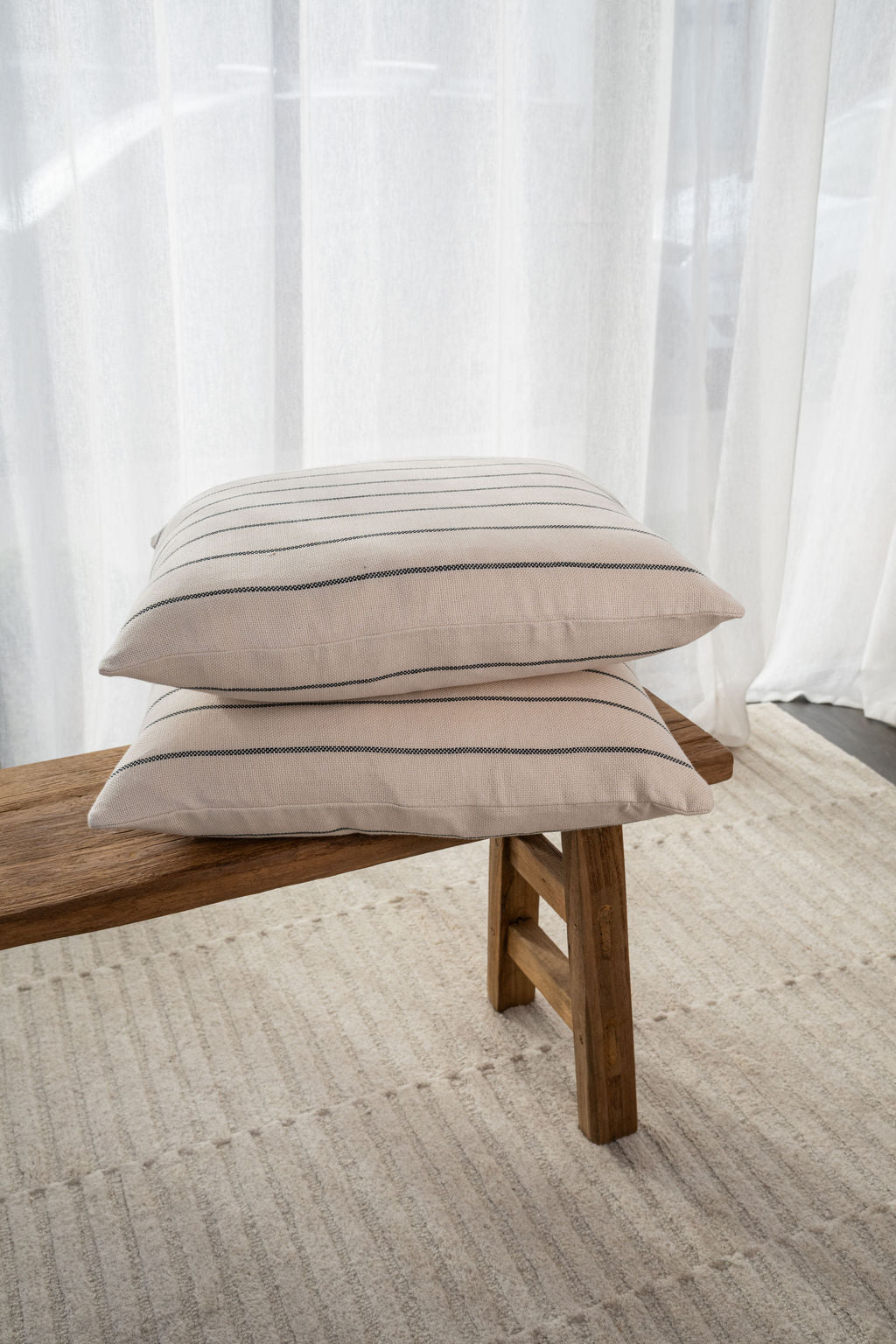 Finch Pinstripe Cushion
