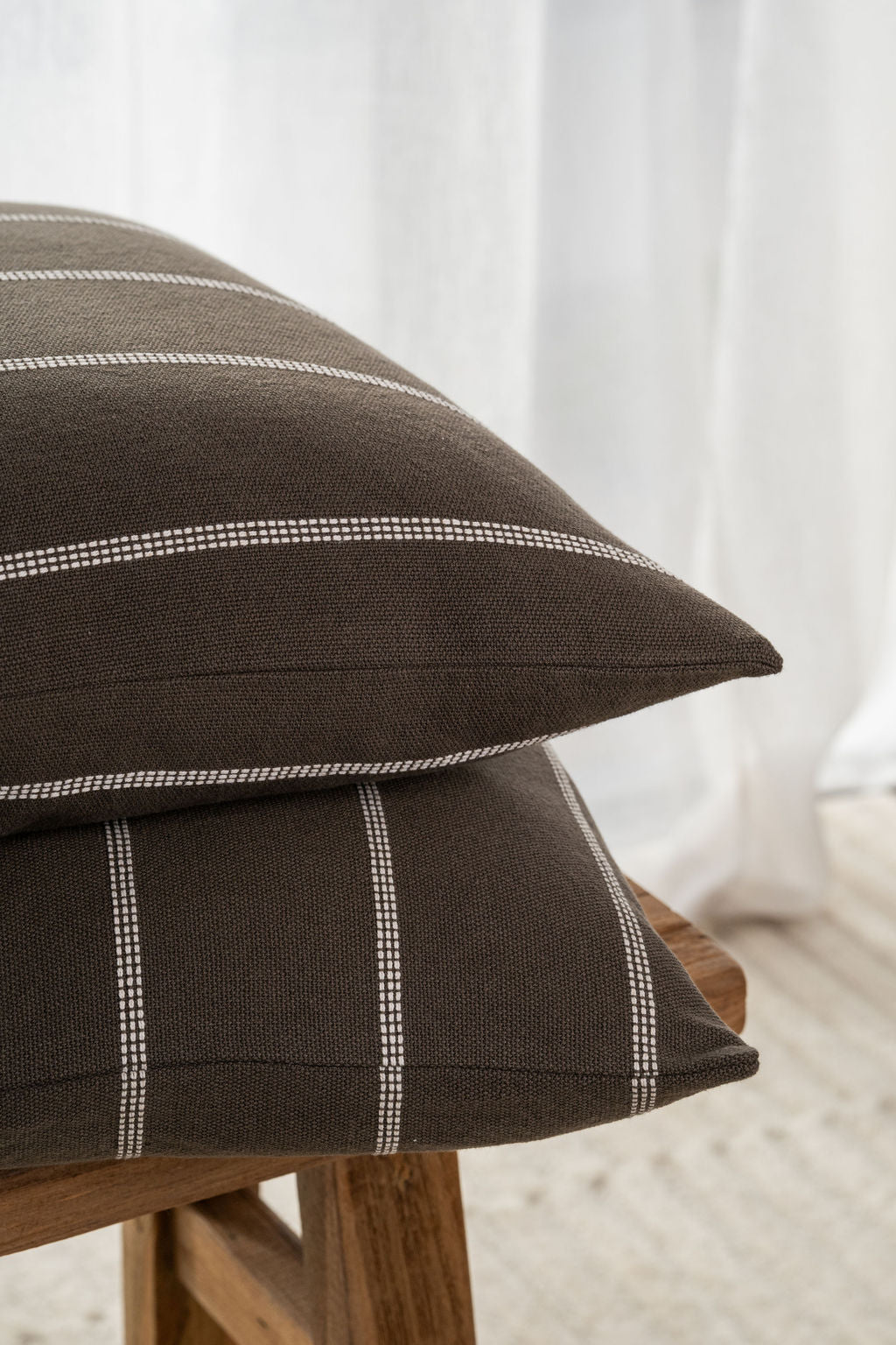 Juno Cushion in Thyme