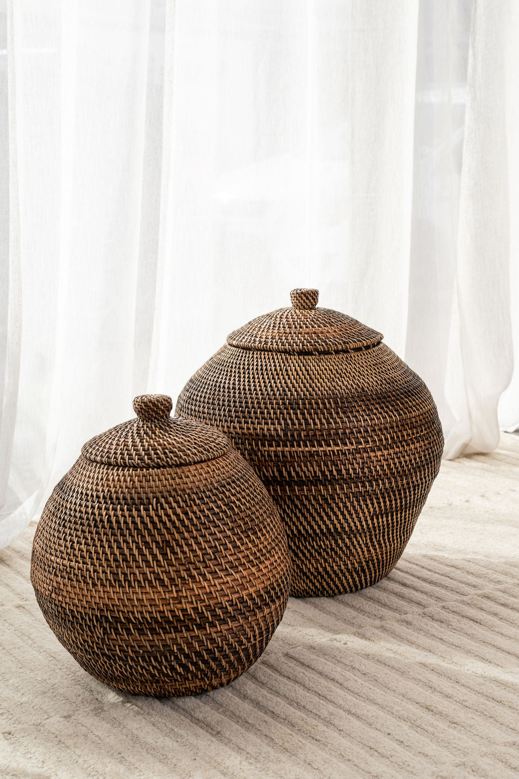 Gaia Basket — Set of 2 in Natural