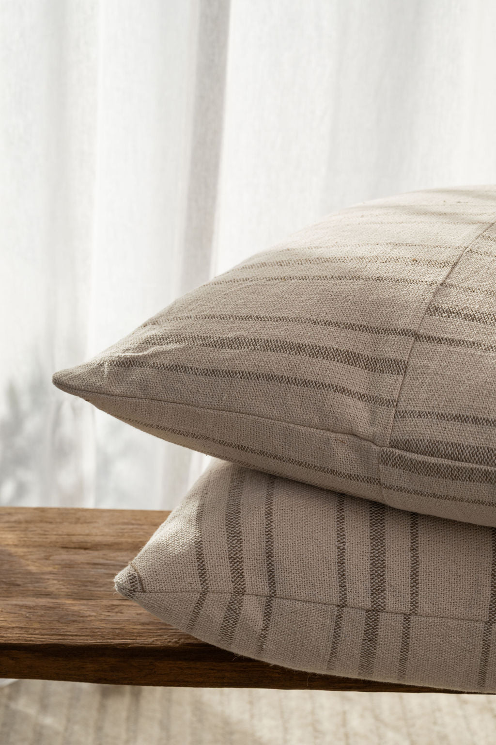Abbott Cushion in Ecru
