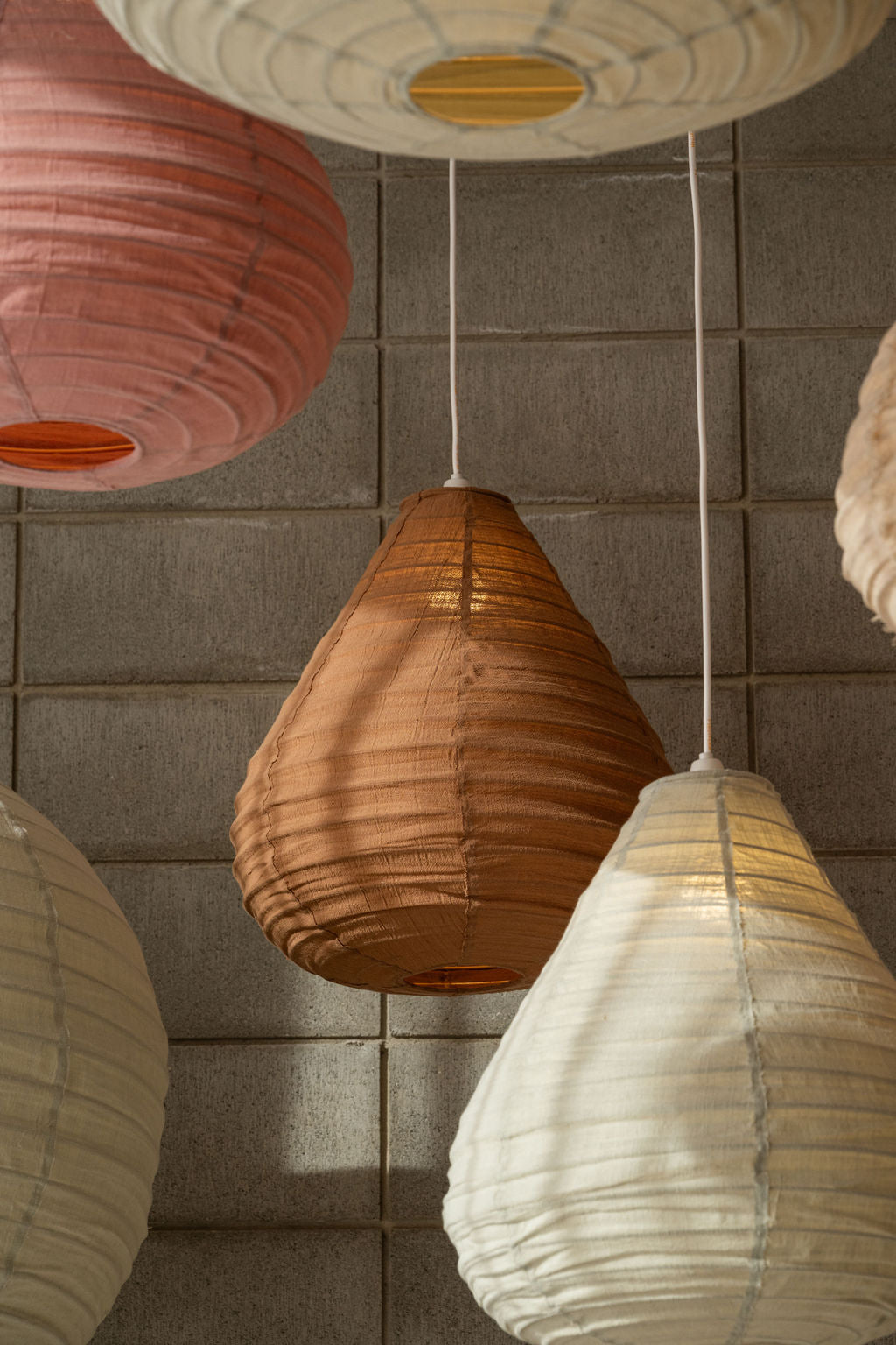 Tear Drop Lantern — Almond