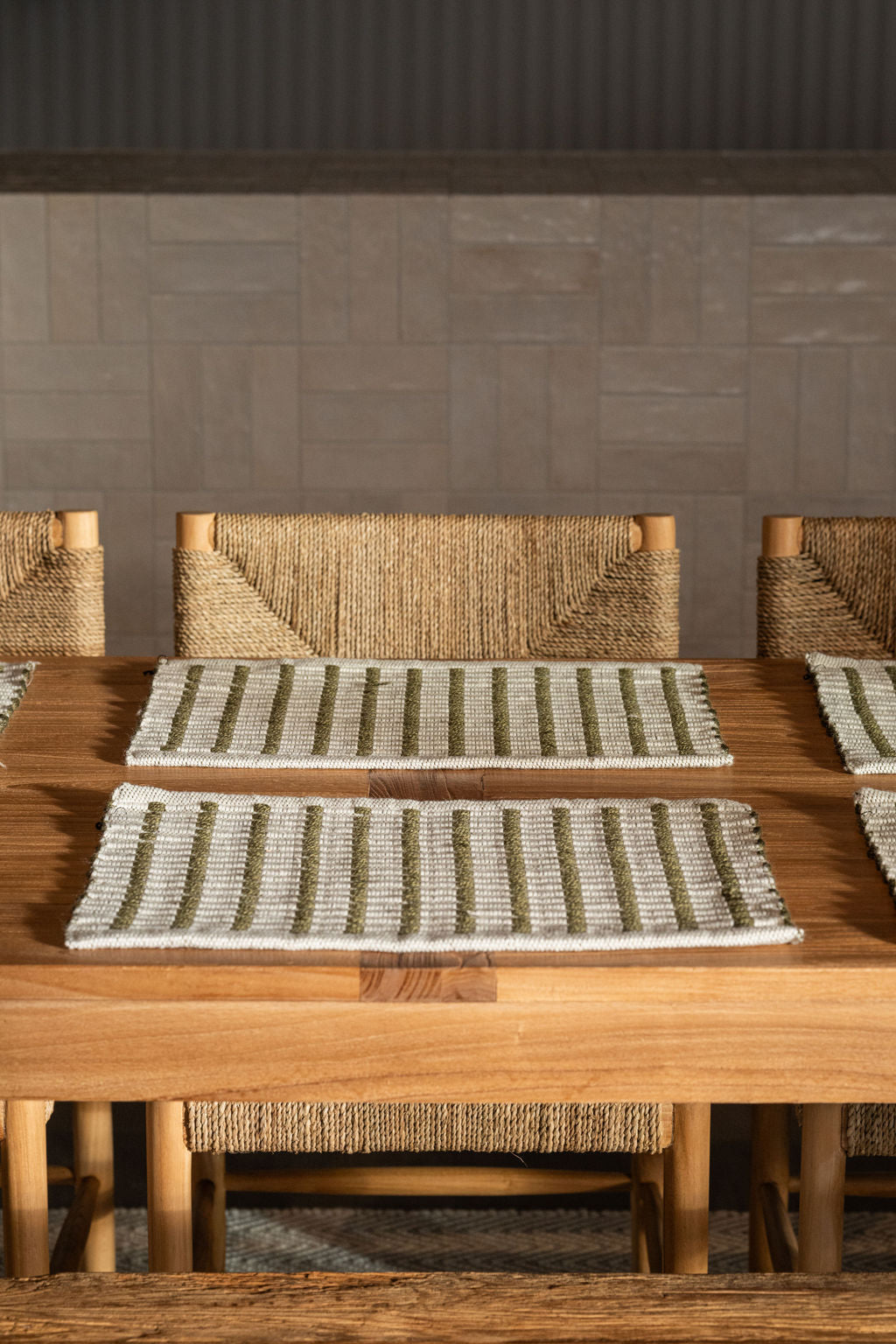 Amelia Placemat in Olive
