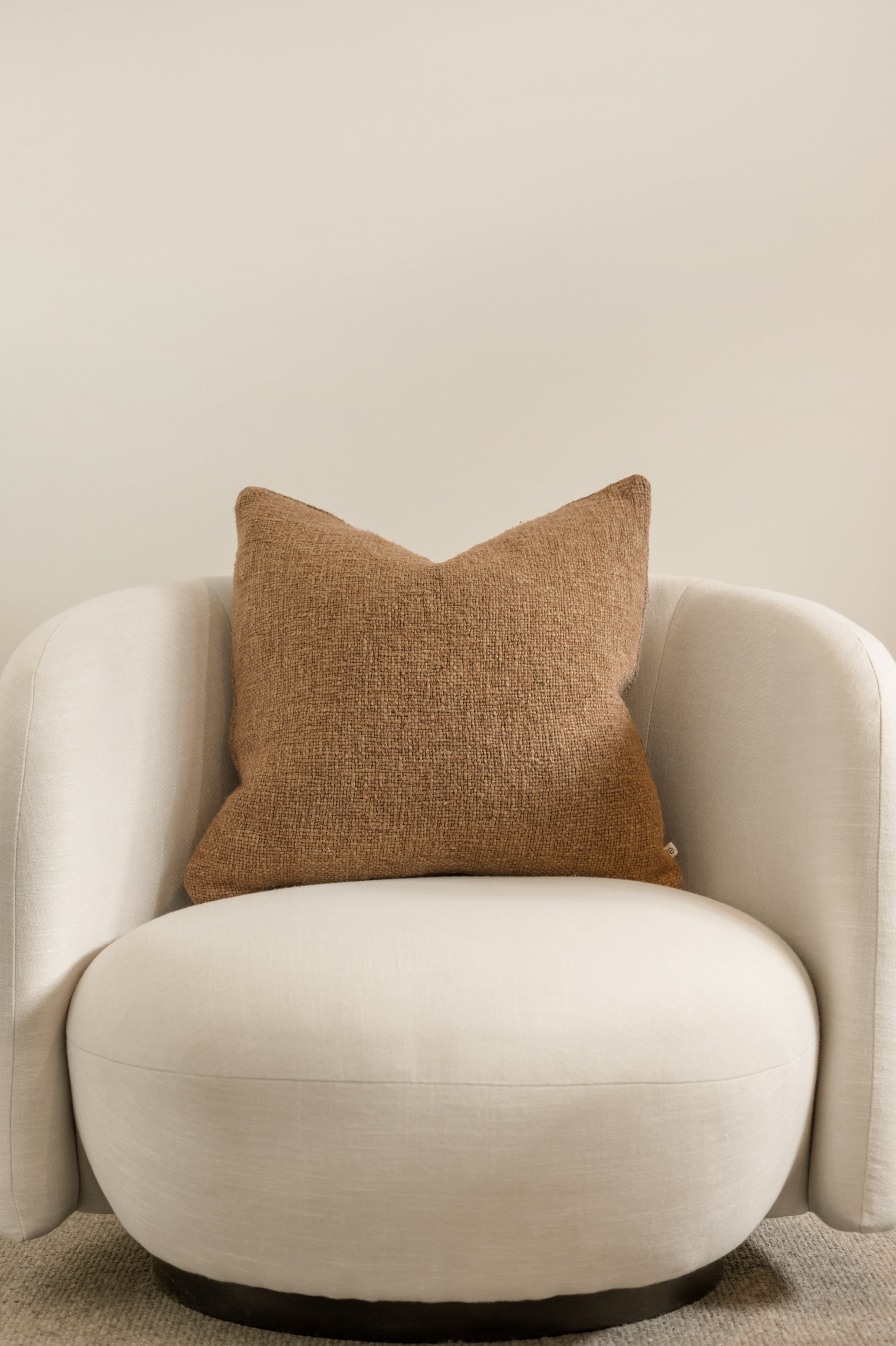 Cyprian Cocoa Cushion 50 x 50cm