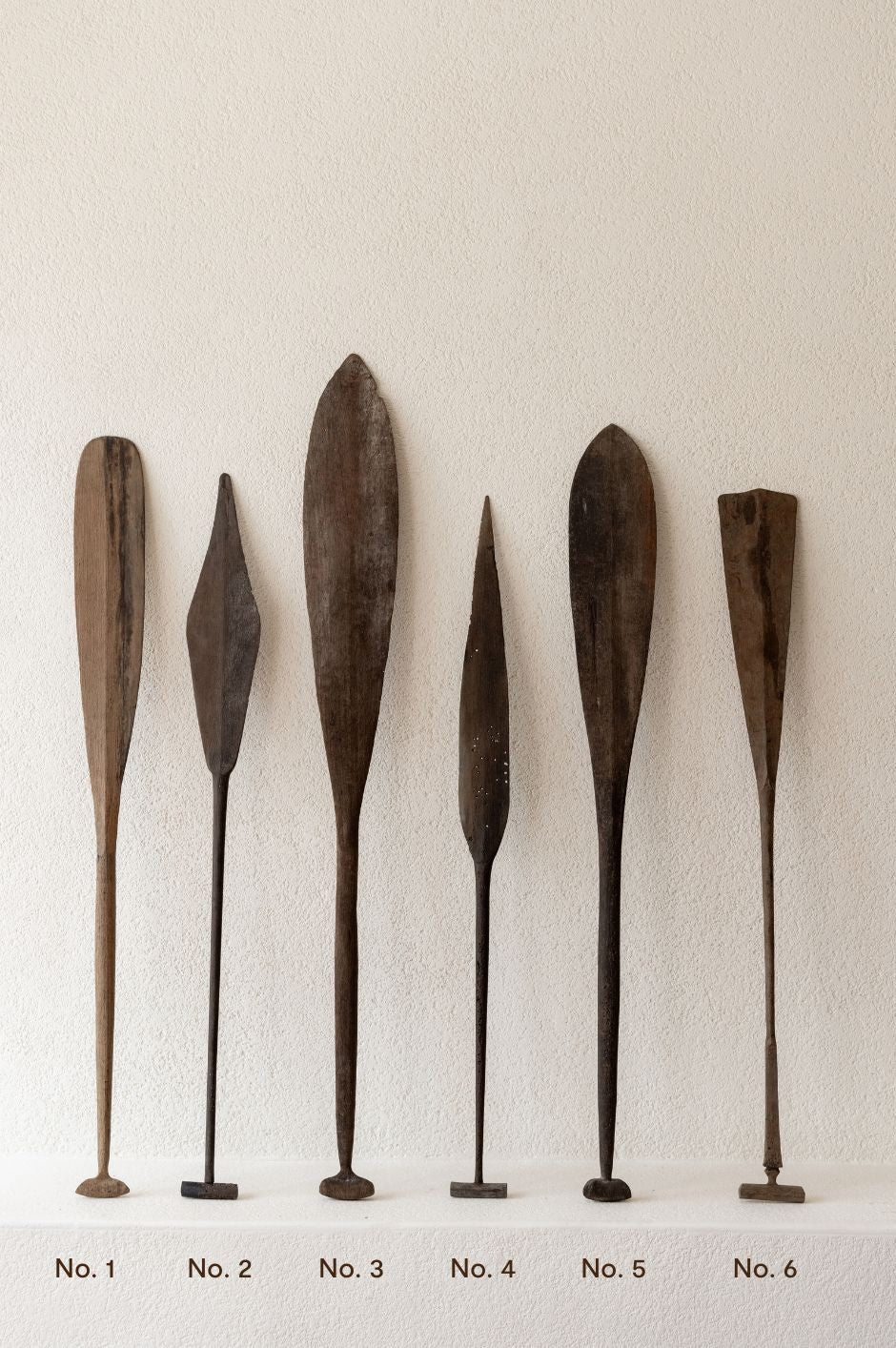 Antique Ironwood Paddles