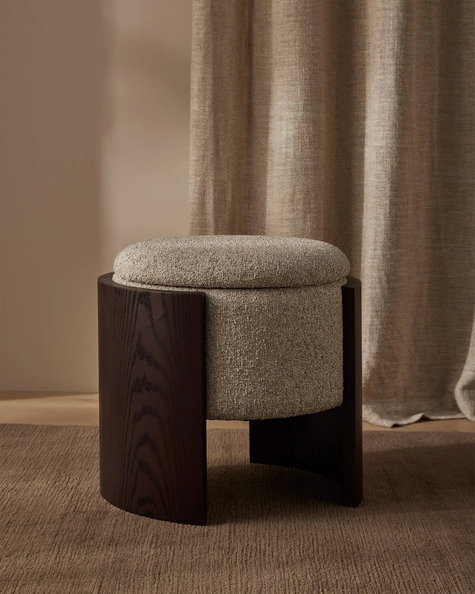 Norcia Ottoman in Stone