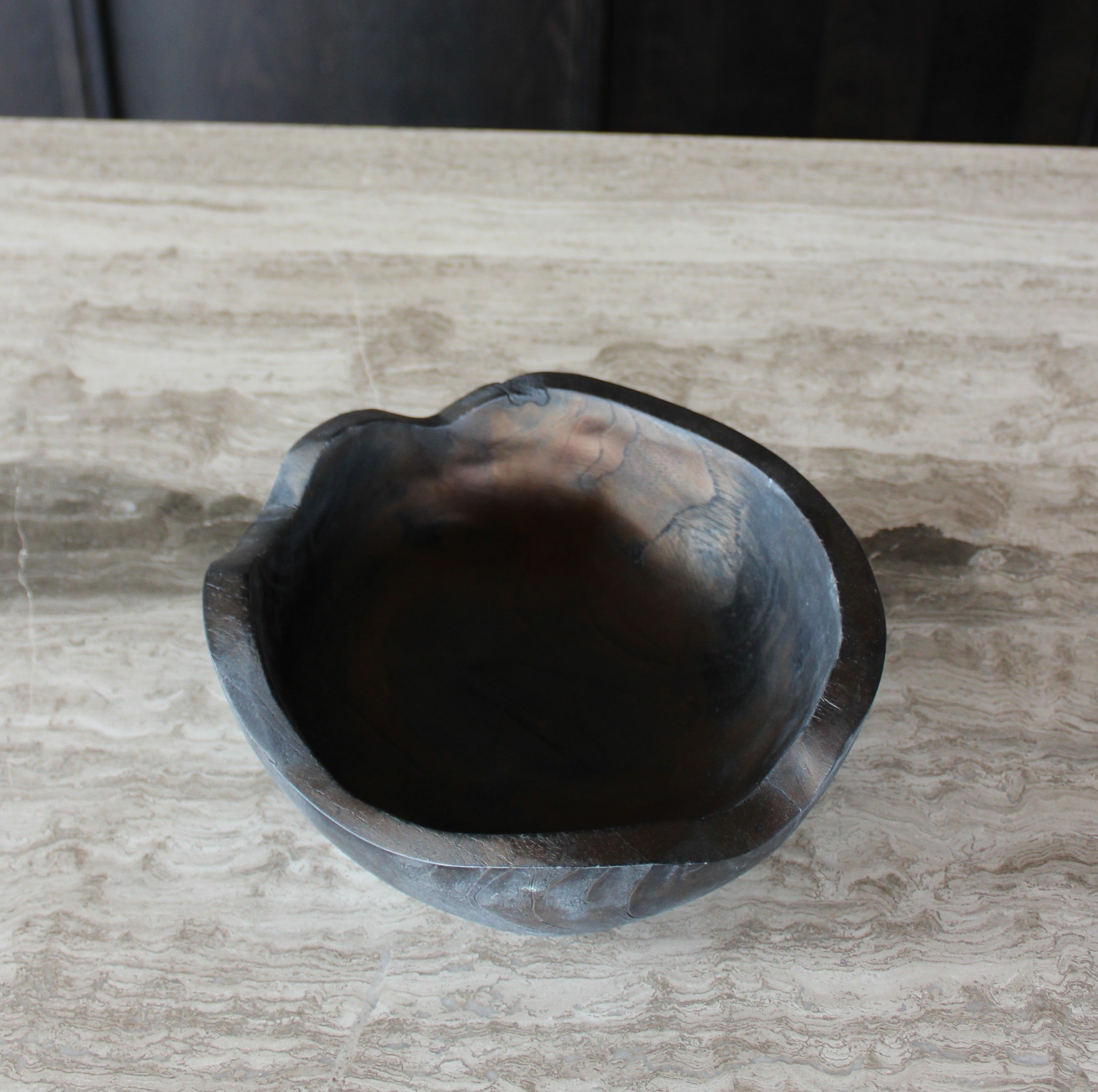 Hitam Decorative Teak Bowl