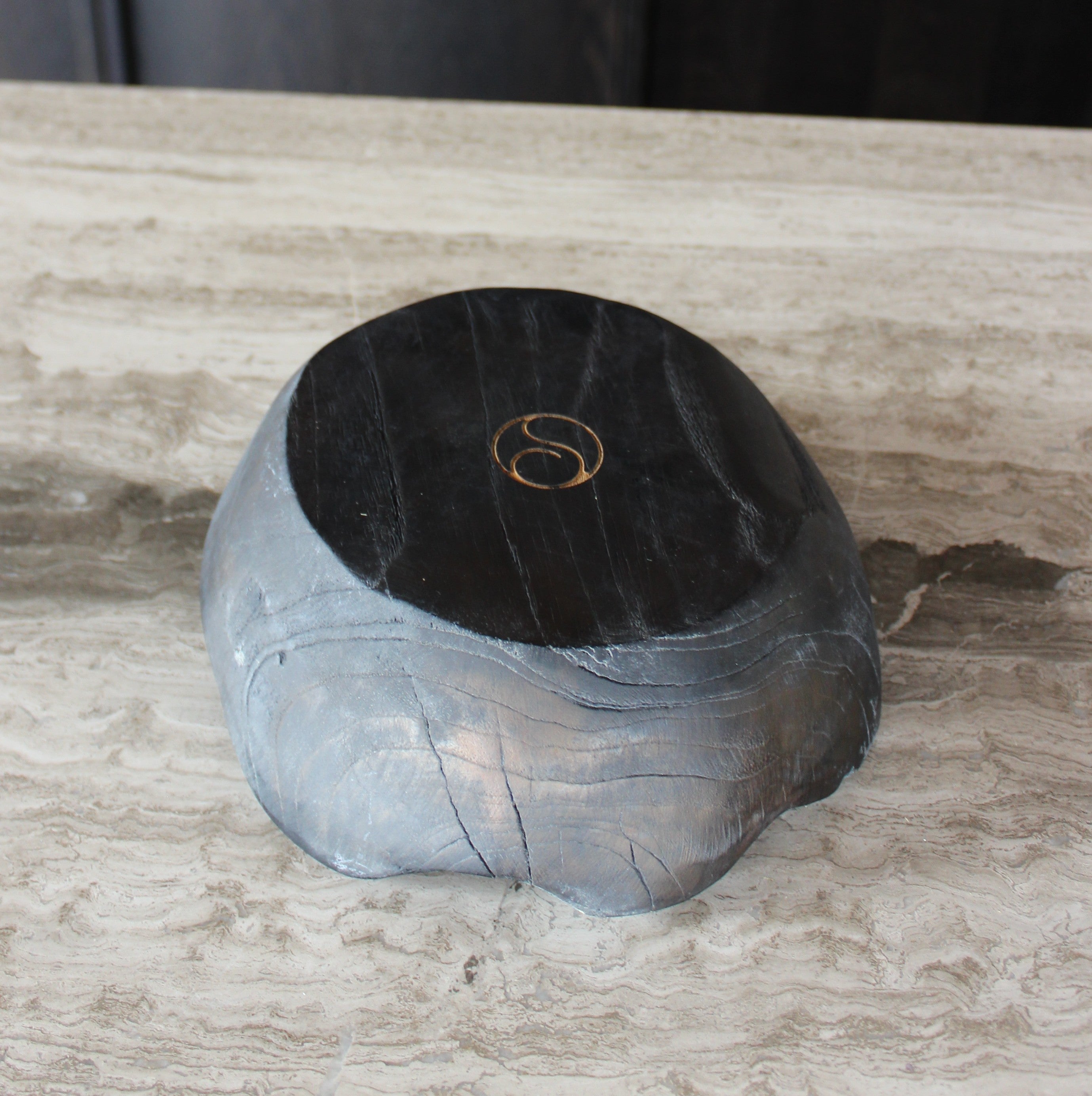 Hitam Decorative Teak Bowl